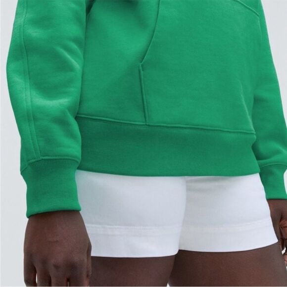 Everlane The Track Organic Cotton Popover Hoodie Mint Green Size Small NWT - Picture 3 of 5